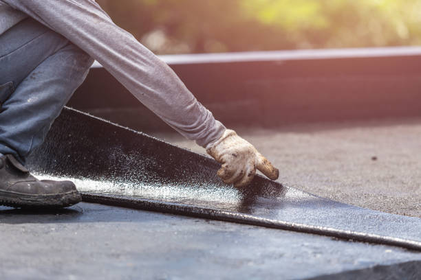 Professional Exterior Waterproofing technician working in Marlton, NJ
